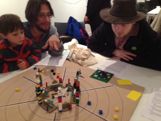 Lego Panopticon - first played prototype at Brighton Crypto Festival 1st December 2013