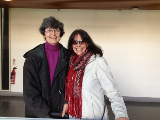 Two friends discuss what's important at rootbeans Scifest 2014